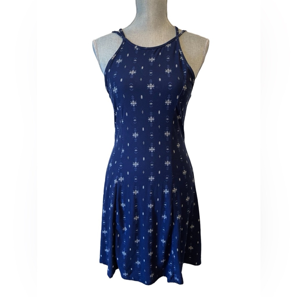 MUDD Blue soft strappy racer back summer dress Size Medium